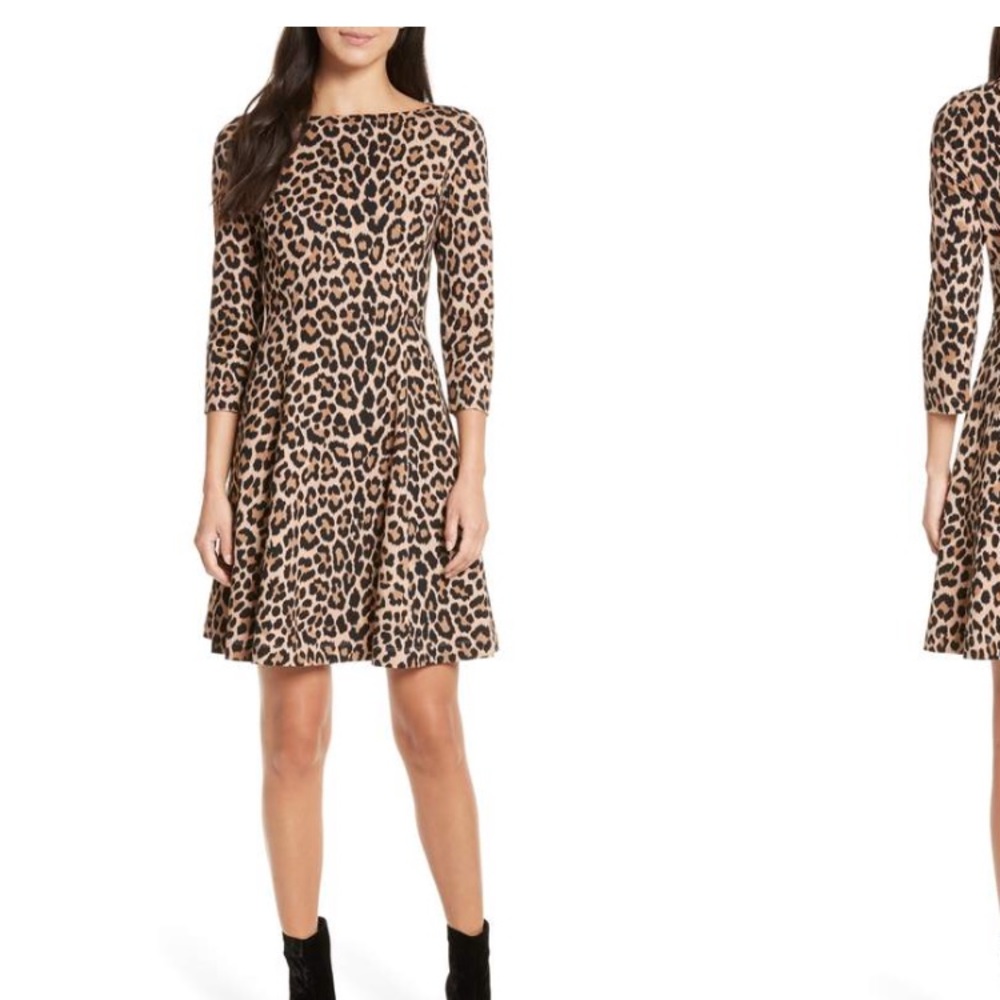 Worn twice kate spade leopard dress